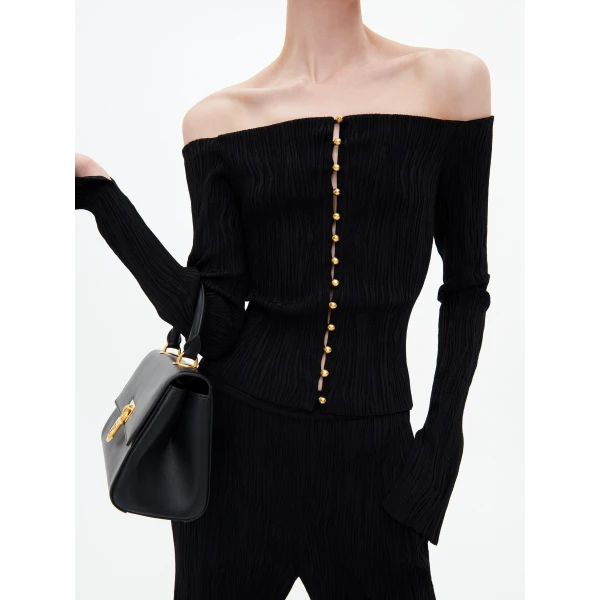 Schiaparelli Boat-Neck Top, view 5