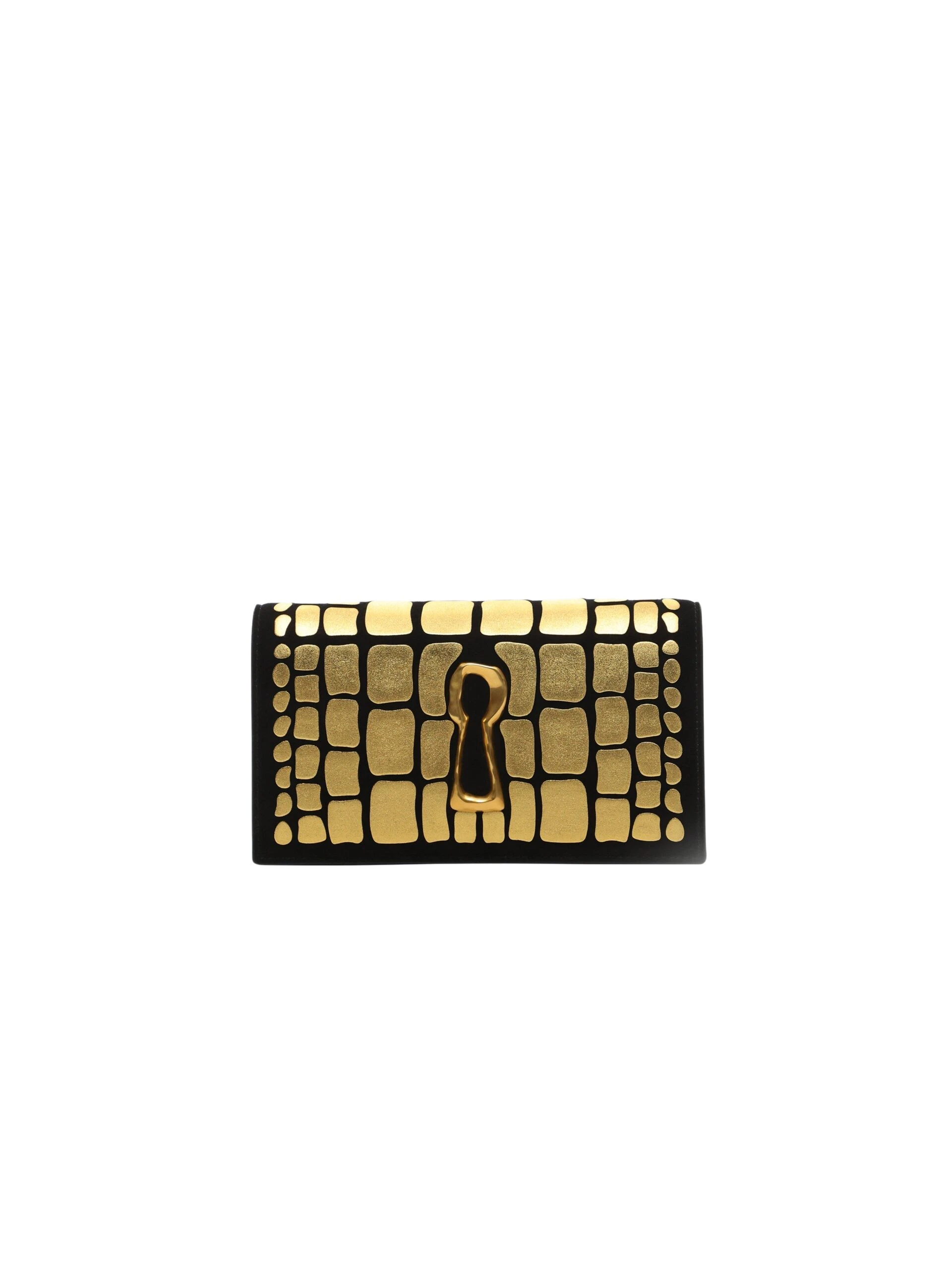 Schiaparelli-Schiaparelli-Chain-Keyhole-Clutch-scaled19116_nobg Schiaparelli Chain Keyhole Clutch