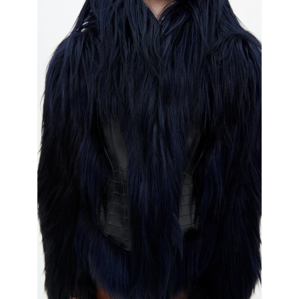 Schiaparelli Corset Jacket in Marine, view 5