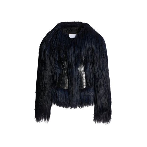 Schiaparelli Corset Jacket in Marine