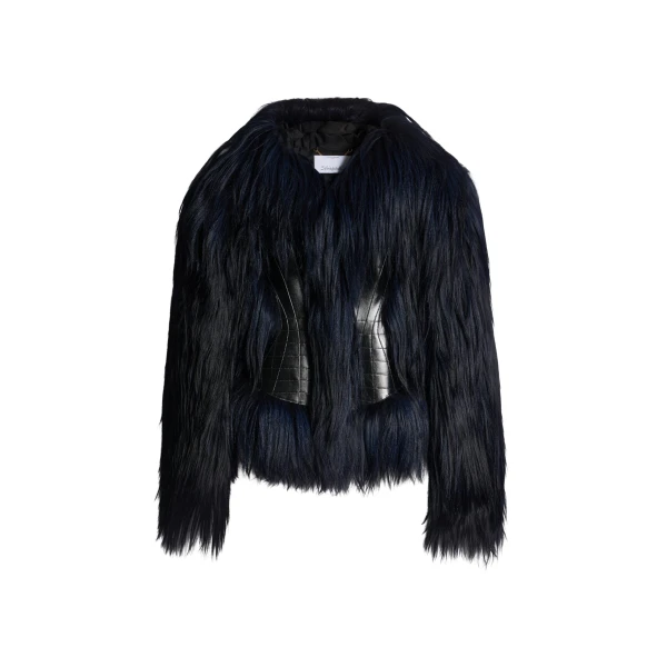 Schiaparelli Corset Jacket in Marine