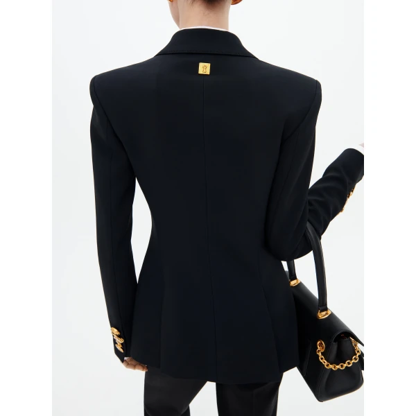 Schiaparelli Corset Jacket in Noir, view 4