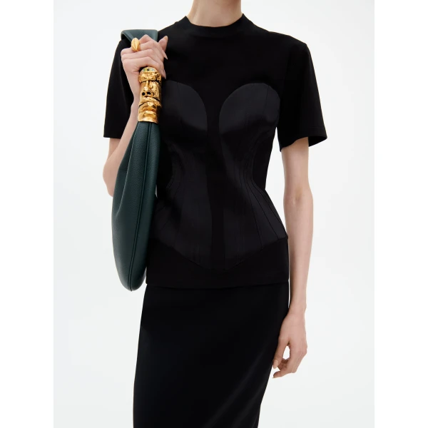 Schiaparelli Corset T-Shirt Knit, view 5