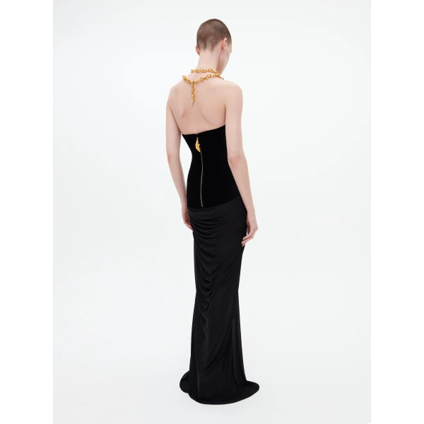 Schiaparelli Draped Bijou Dress, view 4