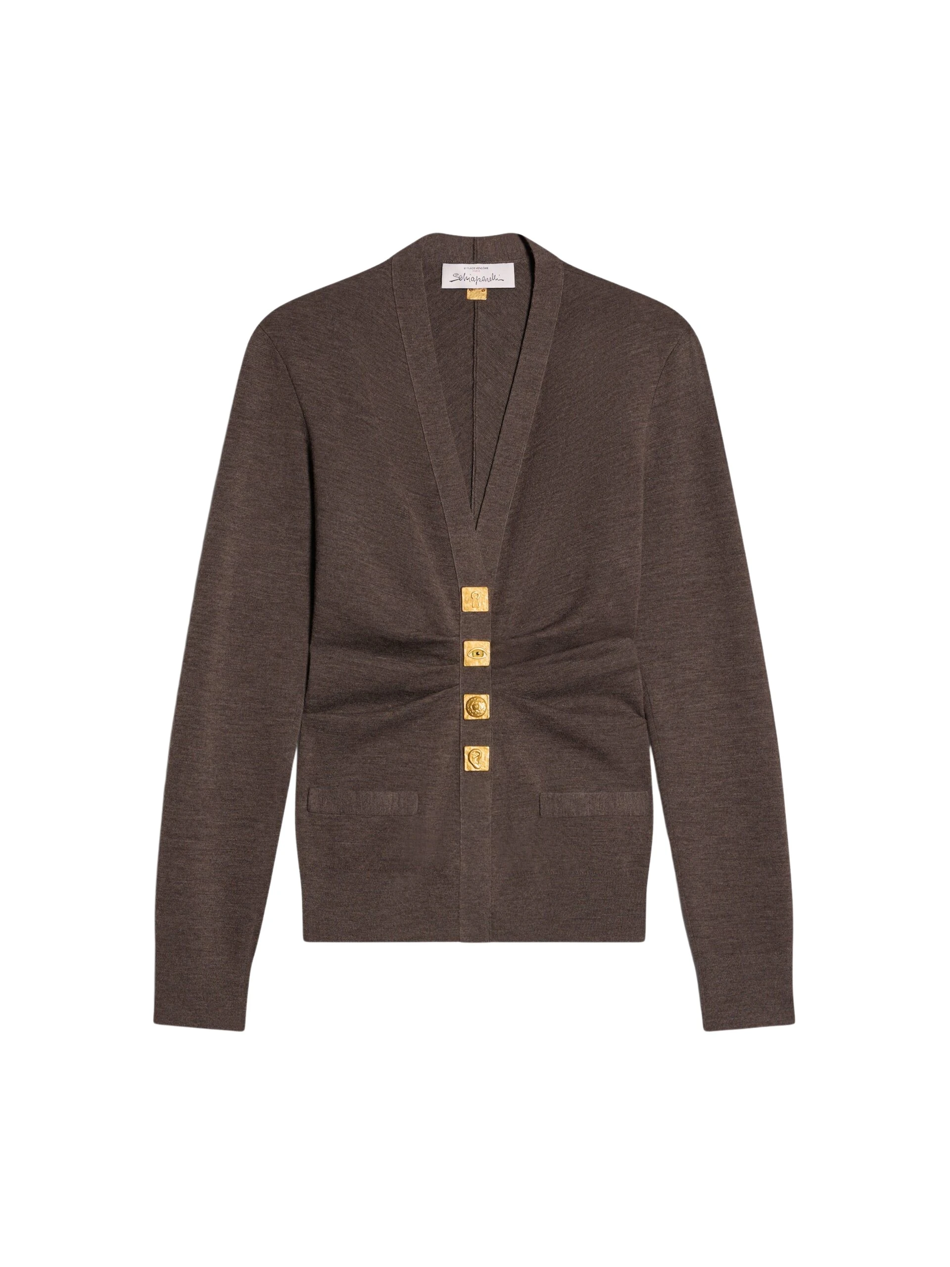Schiaparelli-Schiaparelli-Draped-Cardigan-scaled67053_nobg Schiaparelli Draped Cardigan