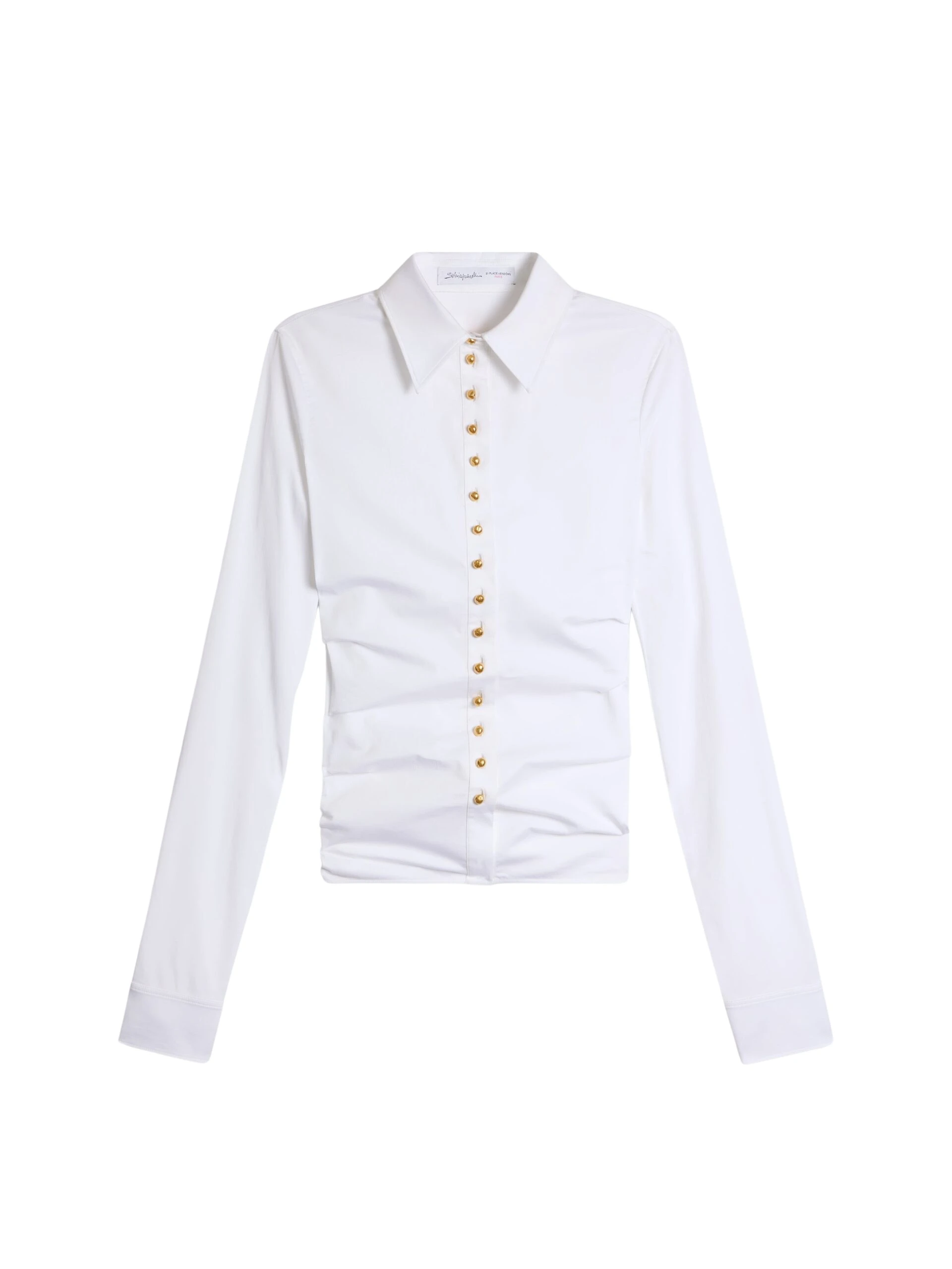 Schiaparelli-Schiaparelli-Draped-Shirt-in-Blanc-scaled23223_nobg Schiaparelli Draped Shirt in Blanc