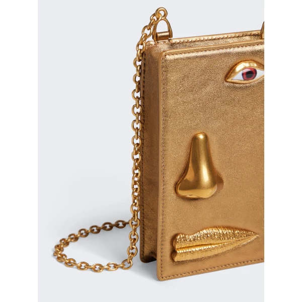 Schiaparelli Face Phone Pouch, view 3