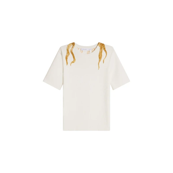 Schiaparelli Hair Embroidery Top