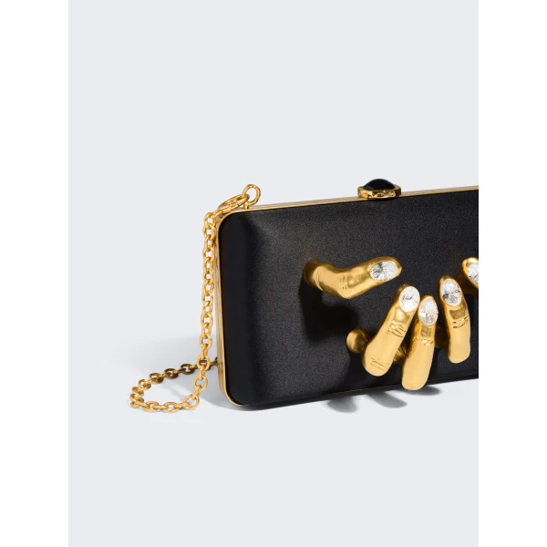 Schiaparelli Hand in Hand Clutch, view 4