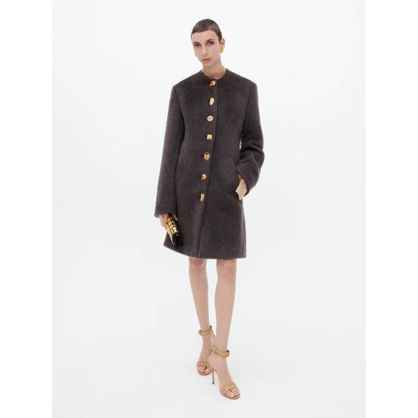 Schiaparelli Mao Collar Coat, view 3
