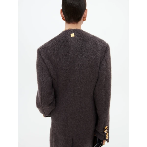 Schiaparelli Mao Collar Coat, view 4