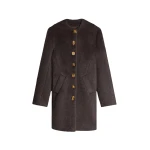 Schiaparelli Mao Collar Coat