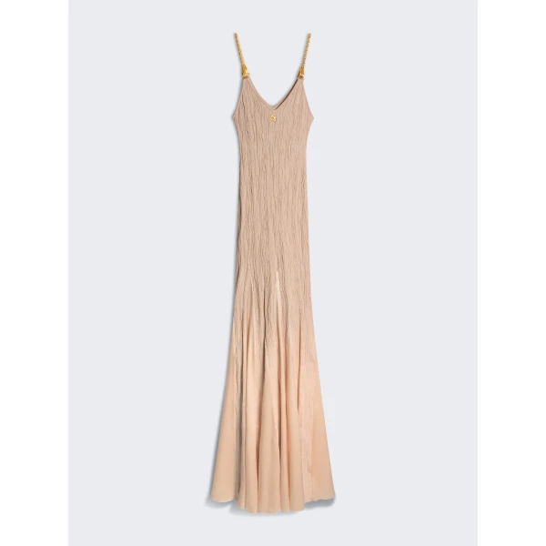 Schiaparelli Mermaid Dress in Nude, view 2