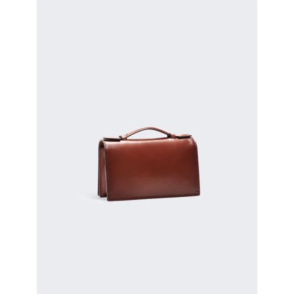 Schiaparelli Molded Mouth Chain Clutch, view 4