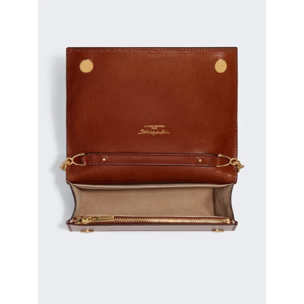 Schiaparelli Molded Mouth Chain Clutch, view 5