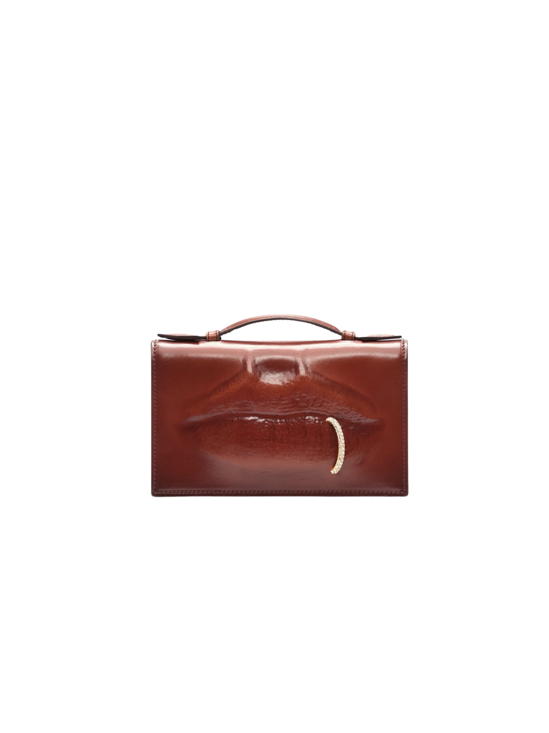 Schiaparelli-Schiaparelli-Molded-Mouth-Chain-Clutch-scaled79355_nobg Schiaparelli Molded Mouth Chain Clutch