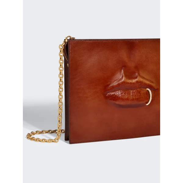 Schiaparelli Molded Mouth Pouch, view 2