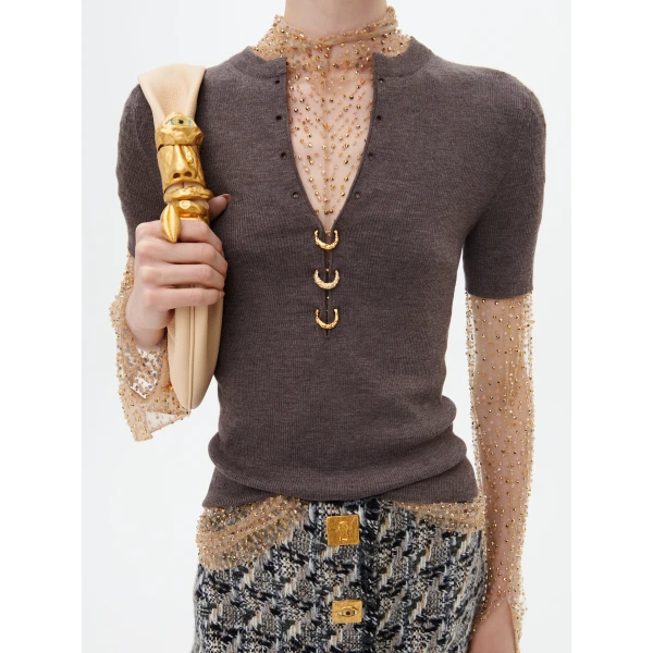 Schiaparelli Piercings Top, view 5
