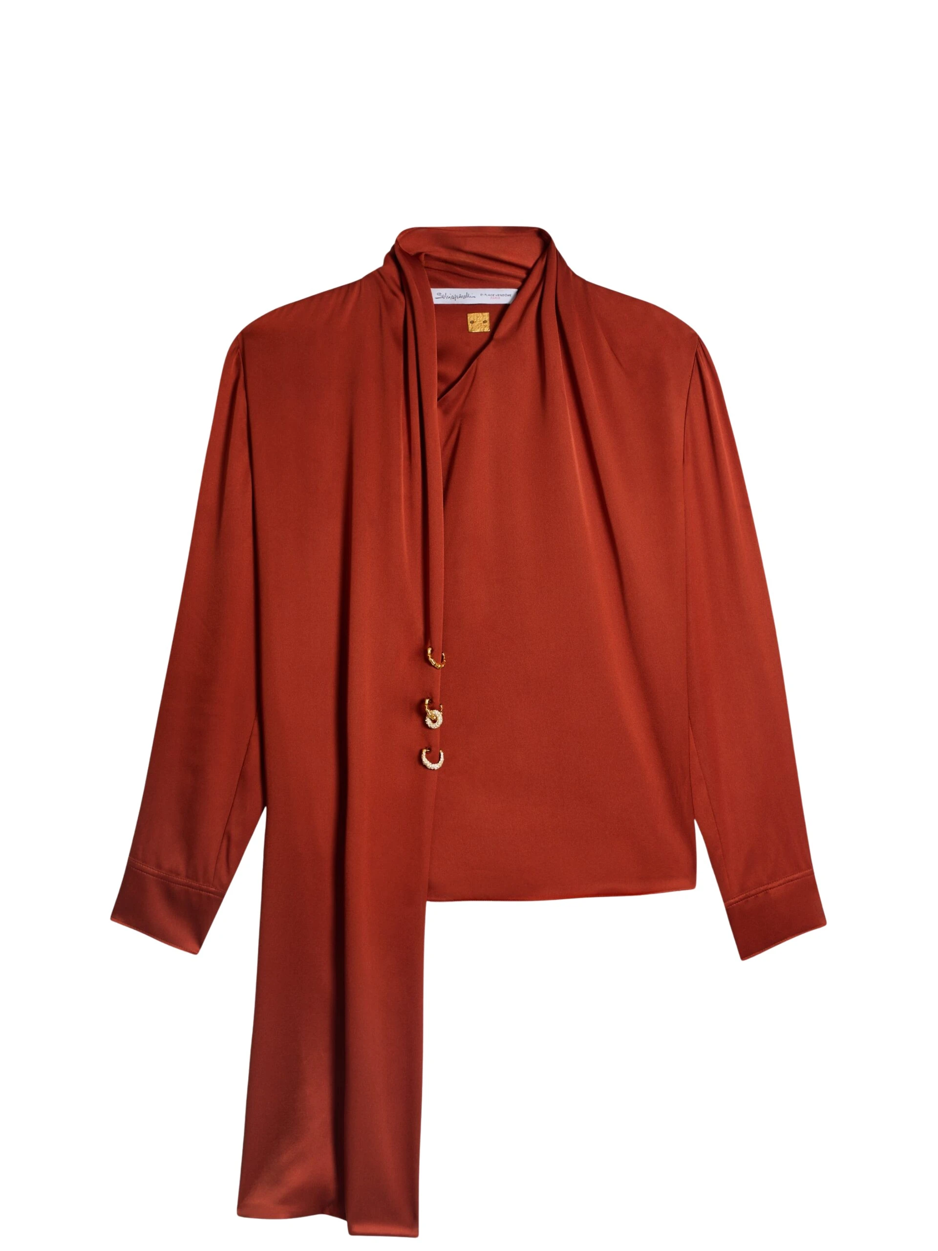 Schiaparelli-Schiaparelli-Scarf-Top-in-Brique-scaled90650_nobg Schiaparelli Scarf Top in Brique