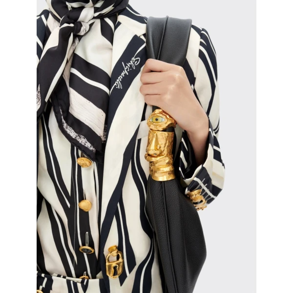 Schiaparelli Silk Scarf Brushes, view 2