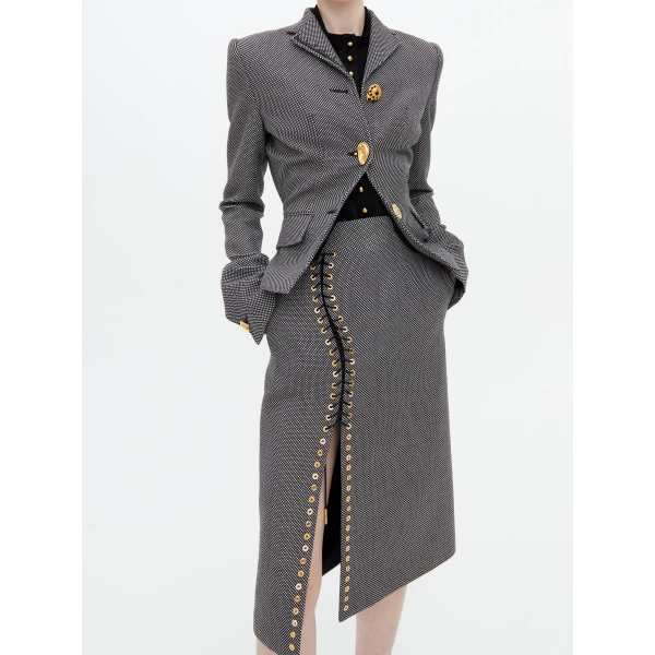 Schiaparelli Slit Skirt, view 5