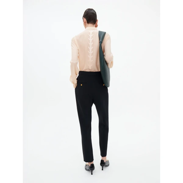Schiaparelli Trompe-L’Œil Shirt in Ecru, view 4