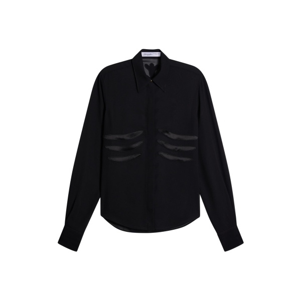 Schiaparelli Trompe-L’Œil Shirt in Noir