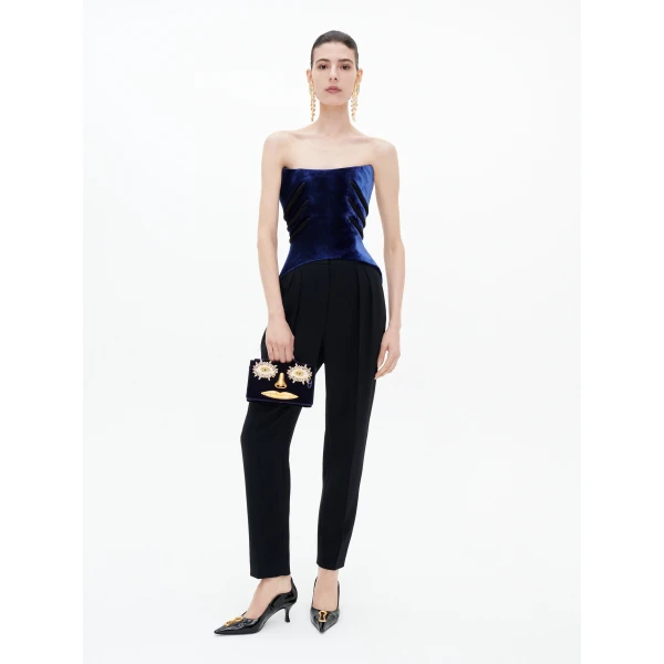 Schiaparelli Trompe L’Oeil Bustier Top, view 3