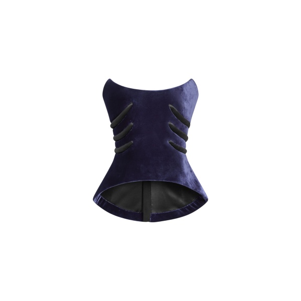 Schiaparelli Trompe L’Oeil Bustier Top
