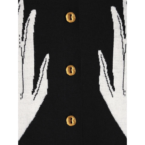 Schiaparelli Trompe L’Oeil Hand Cardigan, view 5