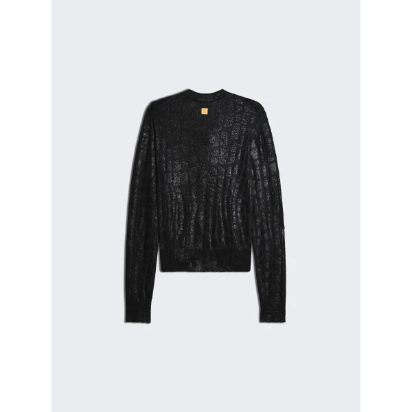 Schiaparelli Trompe L’Oeil Knit Cardigan, view 2