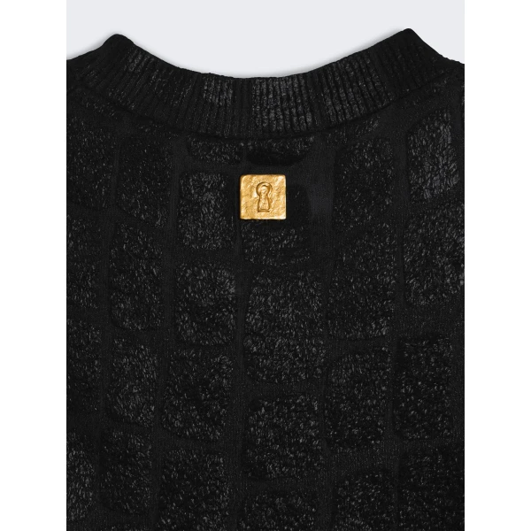 Schiaparelli Trompe L’Oeil Knit Top, view 6