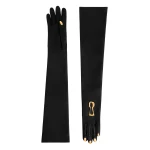 Schiaparelli Trompe L’Oeil Long Leather Gloves
