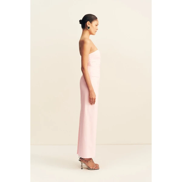 Shona Joy Campbell Strapless U Wire Maxi Dress, view 5