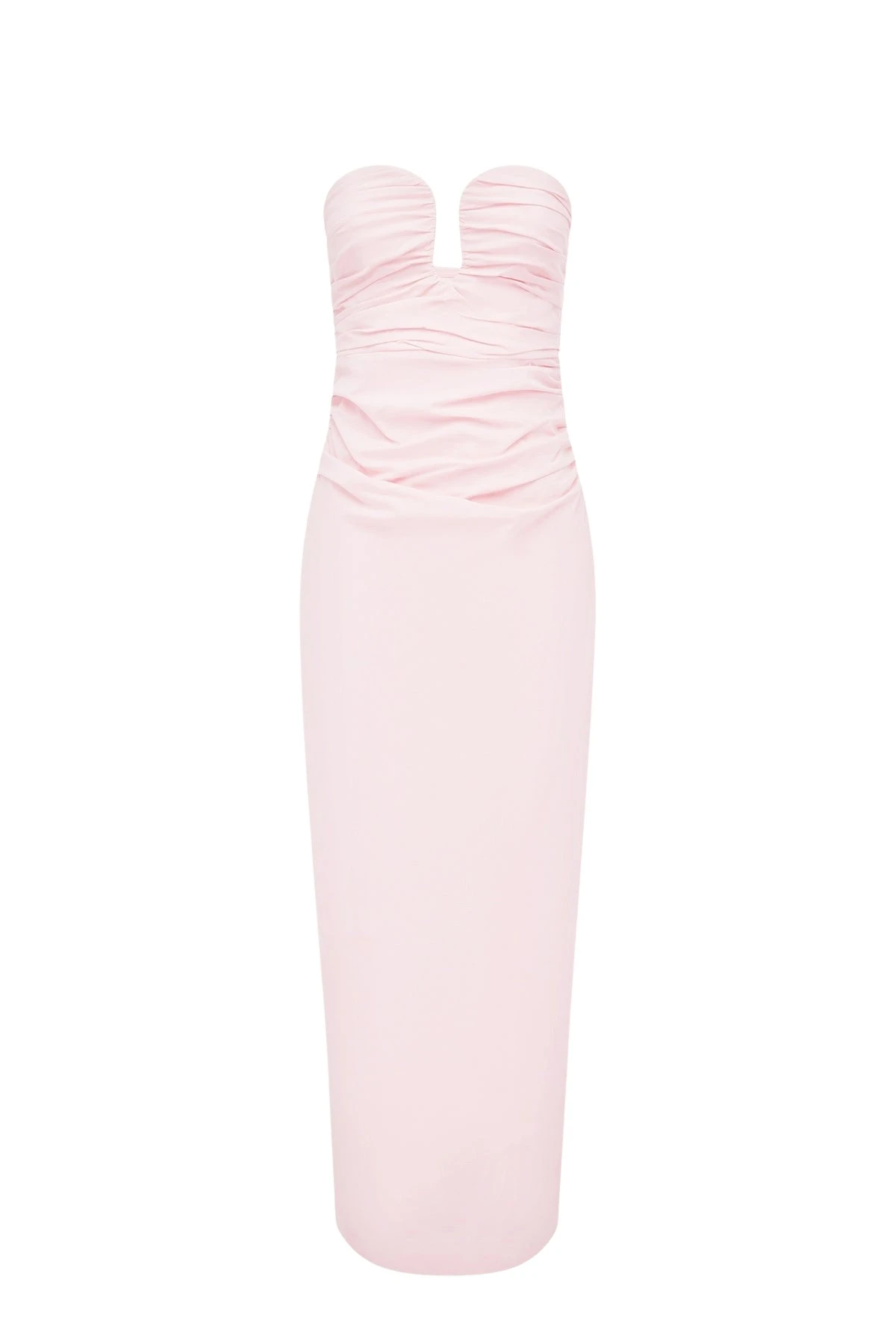 Shona Joy Campbell Strapless U Wire Maxi Dress