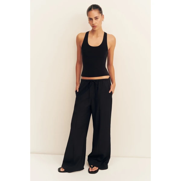 Shona Joy Castro Suiting Drawstring Pant, view 3