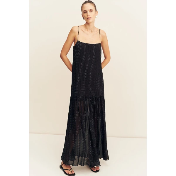 Shona Joy Irving Polka Dot Maxi Dress, view 4