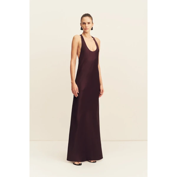Shona Joy Savanna Racer Back Maxi Dress, view 4