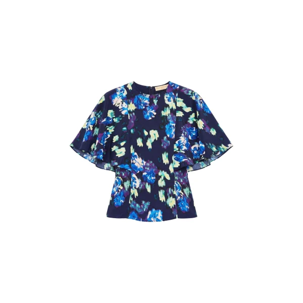 Ulla Johnson Ada Silk Blouse in Evening Bloom