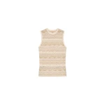 Ulla Johnson Alisa Knit Top in Conch