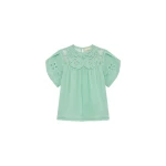 Ulla Johnson Alma Silk Top in Arctic