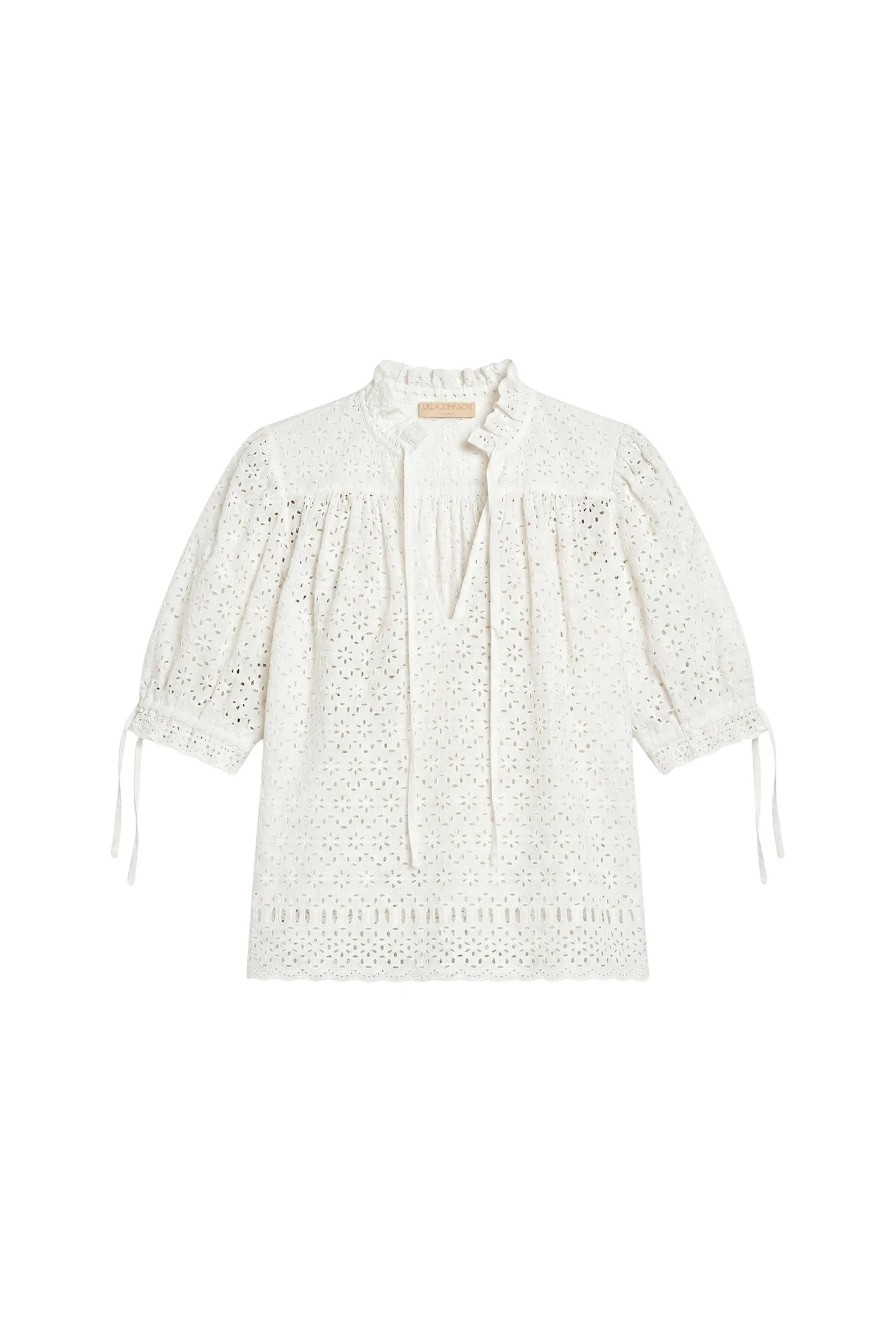 Ulla-Johnson-Alouette-Cotton-Top-in-Pristine26345_nobg Ulla Johnson Alouette Cotton Top in Pristine