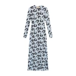 Ulla Johnson Amari Jersey Dress in Ciel