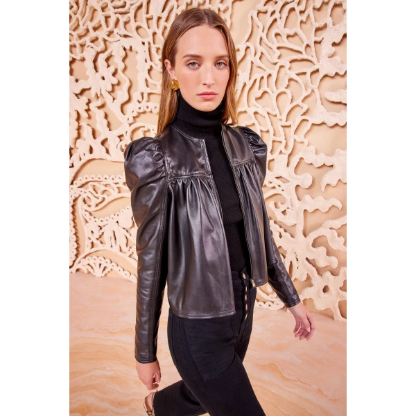 Ulla Johnson Anouk Jacket in Noir, view 2