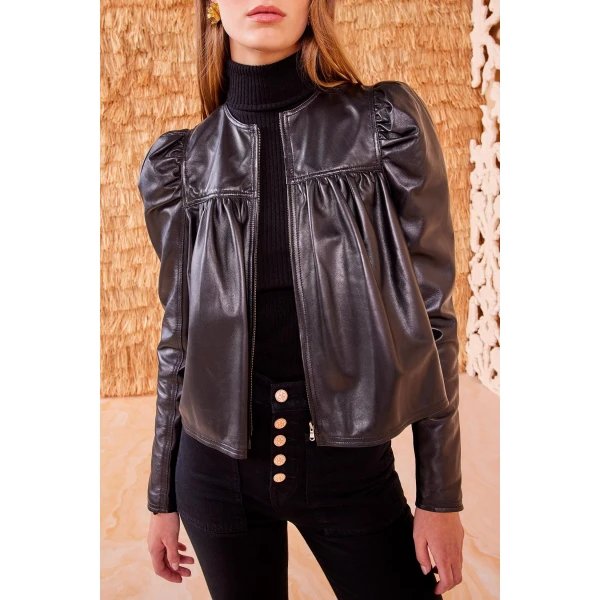 Ulla Johnson Anouk Jacket in Noir, view 3