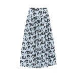 Ulla Johnson Blanche Jersey Skirt in Ciel