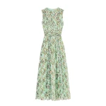 Ulla Johnson Celestina Silk Dress in Opaline