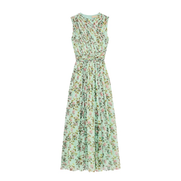 Ulla Johnson Celestina Silk Dress in Opaline