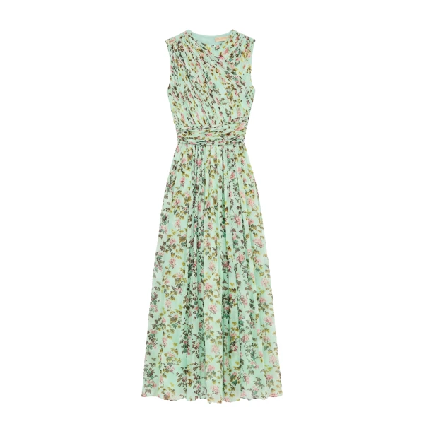 Ulla Johnson Celestina Silk Dress in Opaline