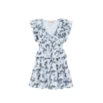 Ulla Johnson Celie Cotton Mini Dress in Ciel